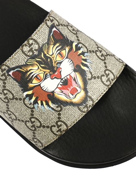 gucci slides cat|Gucci clothing for kids.